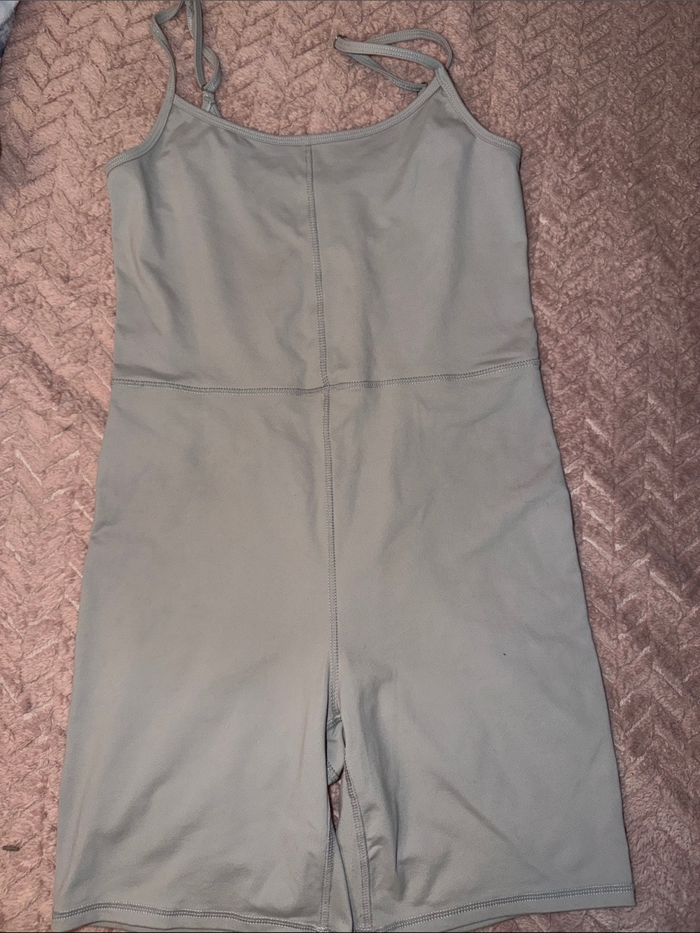 Women’s Sleeveless Active Romper - Gray